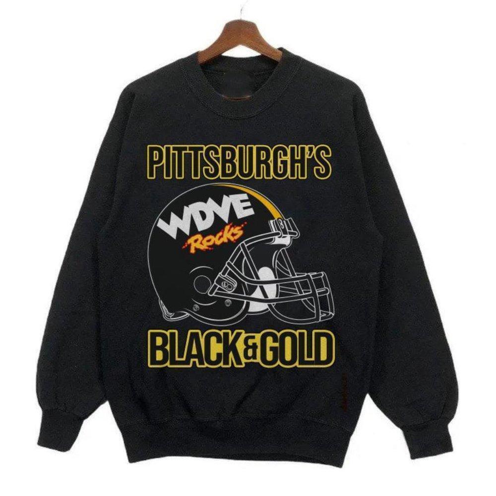 90S Pittsburgh Steelers Wdve Rocks Sweatshirt